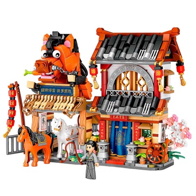 Конструктор Конюшня 997 деталей Loz 1243_MK 1